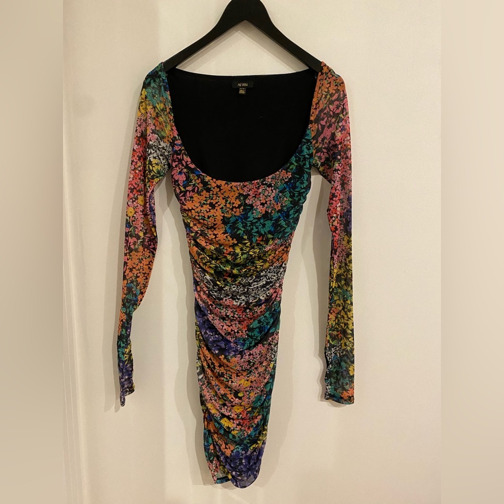 AFRM floral dress XS